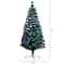 6ft. Fiber Optic Multicolor LED Lights Pine Artificial Christmas Tree